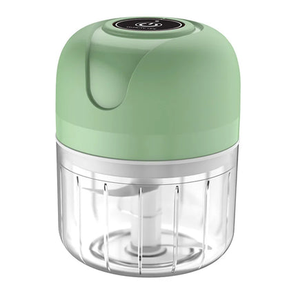 250ml Garlic Masher Crusher Electric Kitchen Food Chopper USB Portable Meat Grinder Vegetable Chopper for Kitchen Gadgets Beauty World Shop