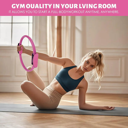 NEW Pilates Ball And Ring Set Pilates Fitness Ring Resistance Band Exercise Workout Fitness Equipment For Pregnancy Postpartum Beauty World Shop