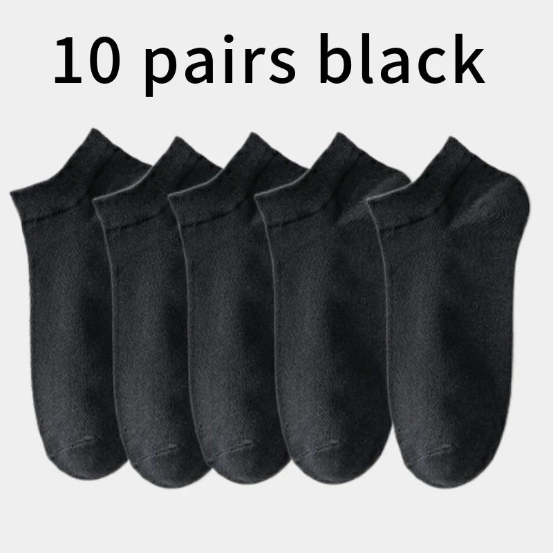 1pairs Men's Fashion Cotton Breathable Comfortable Ankle Socks, Men's Summer Socks Beauty World Shop