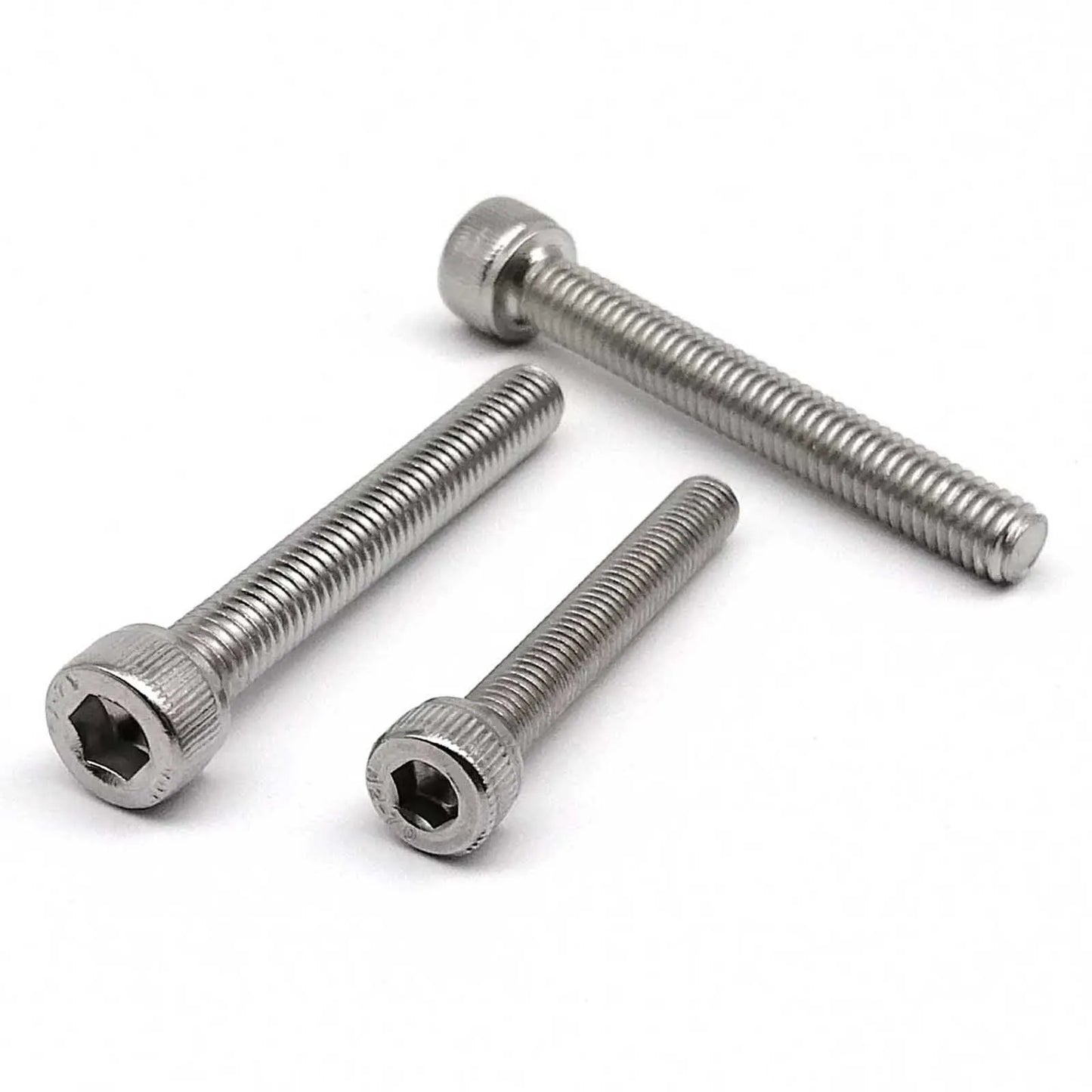 M2 M2.5 M3 M3.5 M4 M5 M6 M8 Over Ultra Long 200mm 304 A2-70 Stainless Steel DIN912 Allen Hexagon Hex Socket Head Cap Bolt Screw Beauty World Shop