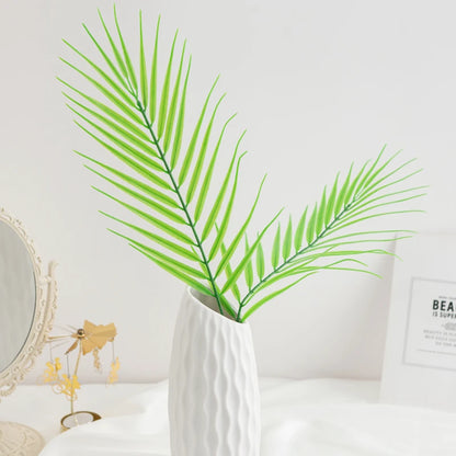 6/12Pcs Artificial Plants Tropical Palm Tree Leaves Home Garden Decoration Accessory Photography Prop Christmas Wedding Supplies Beauty World Shop