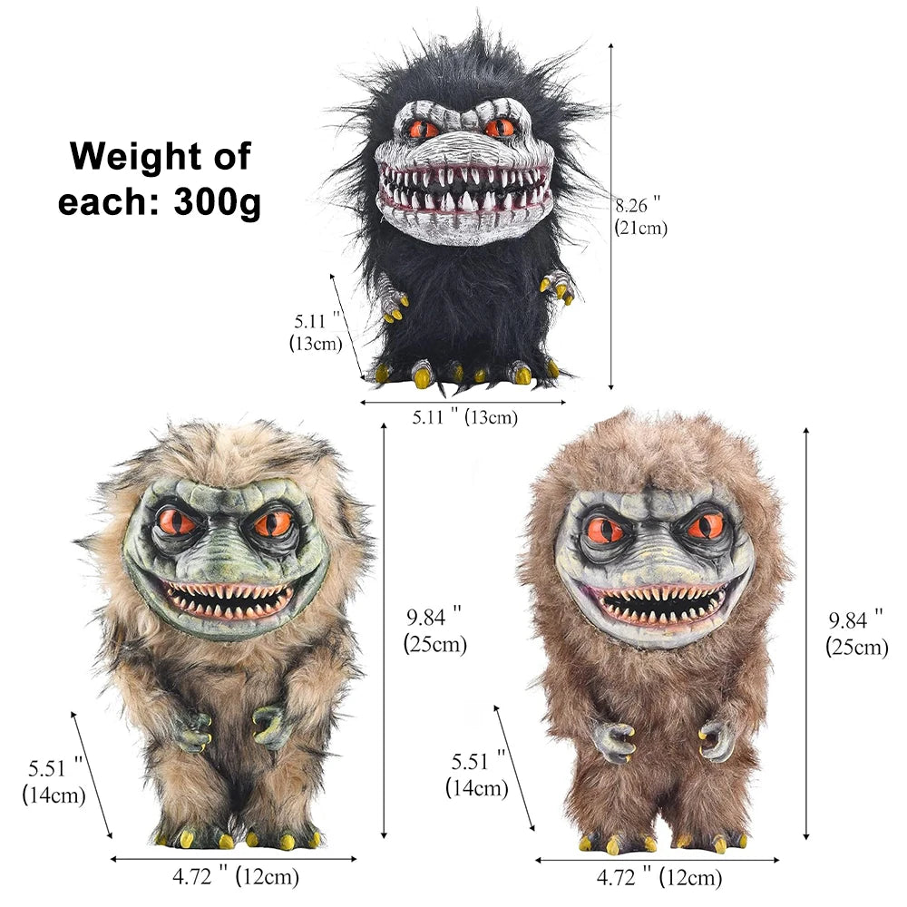 Alien Monster Doll Prop Creepy Plush Doll Horror Movie Alien Prisoner Stuffed Toy Funny Ugly Critters Halloween Party Decoration Beauty World Shop