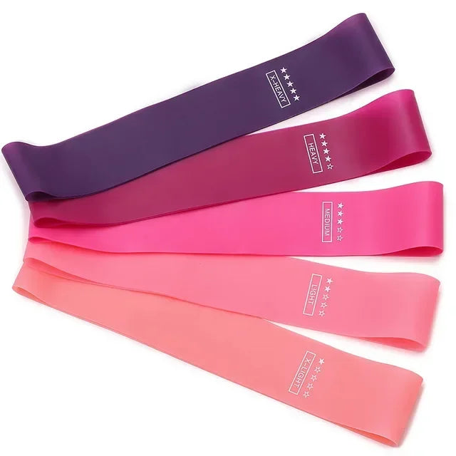 Portable Fitness Workout Equipment Rubber Resistance Bands Yoga Gym Elastic Gum Strength Pilates Crossfit Women Weight Sports Beauty World Shop