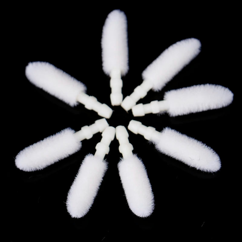 1000pcs Disposable Lip Brush Cotton Head Replacement Head for Lipstick Applicator Makeup Tool For Eyelashes Extension Beauty World Shop