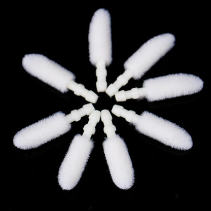 1000pcs Disposable Lip Brush Cotton Head Replacement Head for Lipstick Applicator Makeup Tool For Eyelashes Extension Beauty World Shop