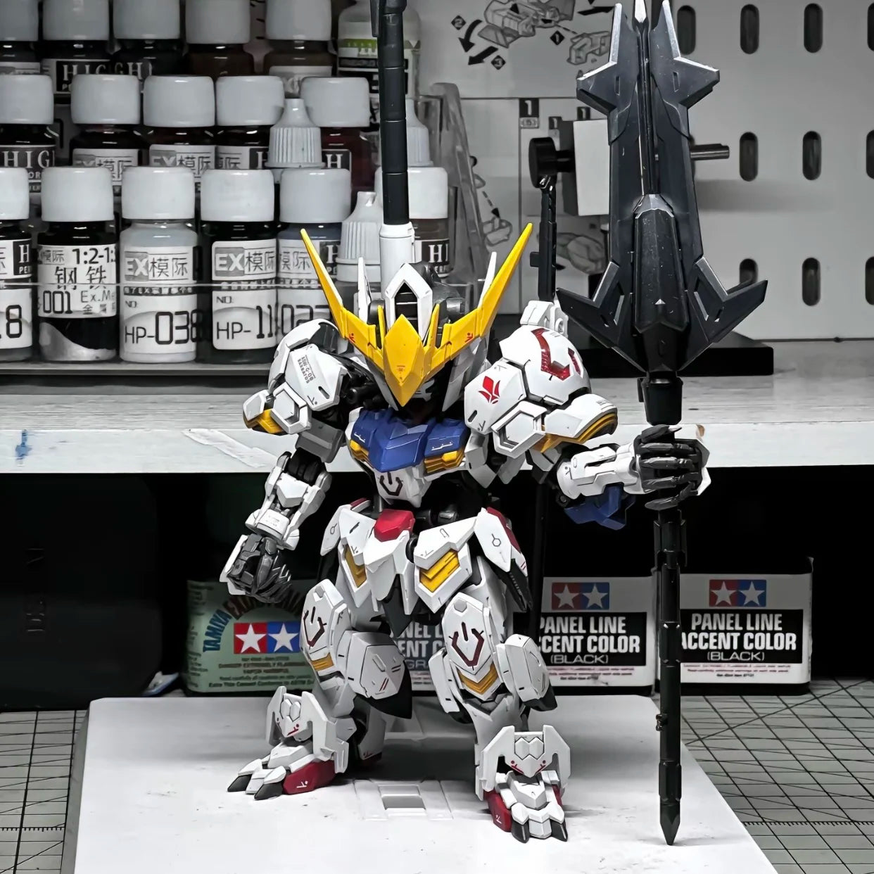 Barbatos Mgsd Assembly Model Kit Action Figures Comes With Water Decals Free Display Stand Desktop Decoration Boys Surprise Toys Beauty World Shop