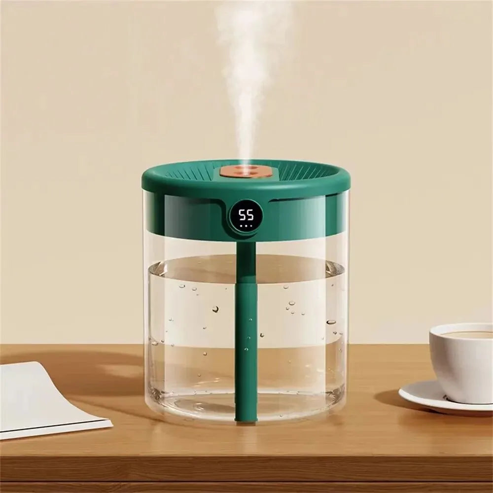 2L Humidifier Household Small Large Capacity Mute Bedroom Usb Office Desktop Portable Student Two Port Spray Water Supplement Beauty World Shop