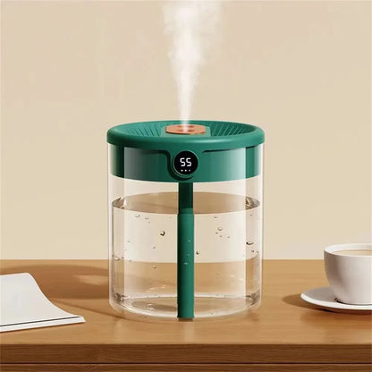 2L Humidifier Household Small Large Capacity Mute Bedroom Usb Office Desktop Portable Student Two Port Spray Water Supplement Beauty World Shop