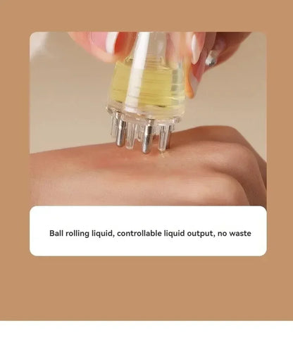 Scalp Applicator Hair Regrowth & Styling Solution Guide Comb Hexagon Head Oil Roller Ball Massage Comb Massage Relaxation Tools Beauty World Shop
