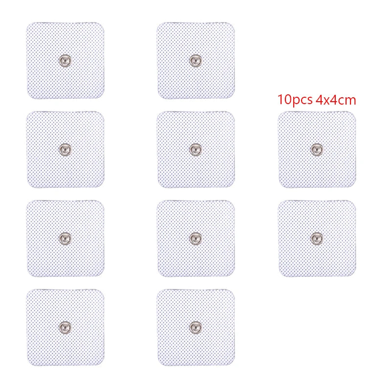 Reusable Self Adhesive Gel Electrode Pads for Tens Acupuncture Physiotherapy Digital Electrode Therapy Machine Pulse Stimulator Beauty World Shop