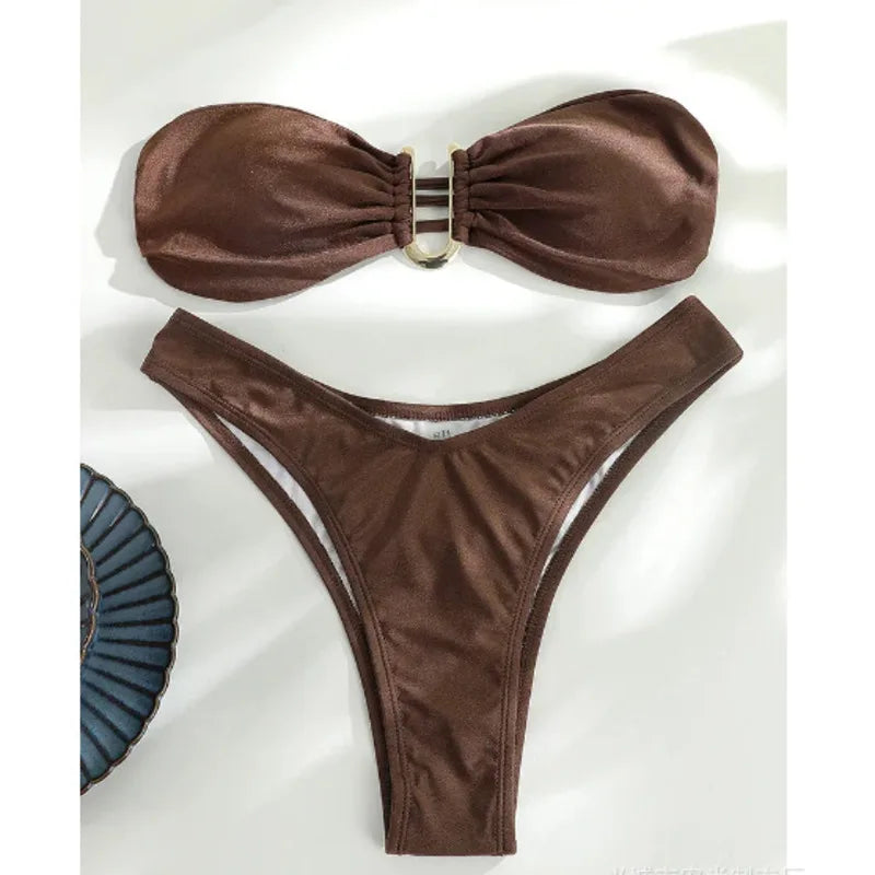 Sexy Bikinis 2026 Women's Swimwear Female Swimsuit For Swimming Wear Bathing Suits Brazilian Bikini Set Beachwear Pool Bather Beauty World Shop