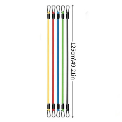 11PCS Fitness Bodybuilding Elastic Bands Pull Rope Workout Bands Resistance Bands Latex Tubes Pedal Excerciser Crossfit Fit Beauty World Shop