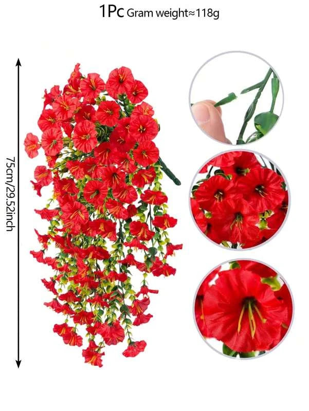 1/2Pcs Artificial Flowers Vine Morning Glory Wedding Bridal Home Room Table Festival Decor Outdoor Yard Garden Arch DIY Gift Box Beauty World Shop