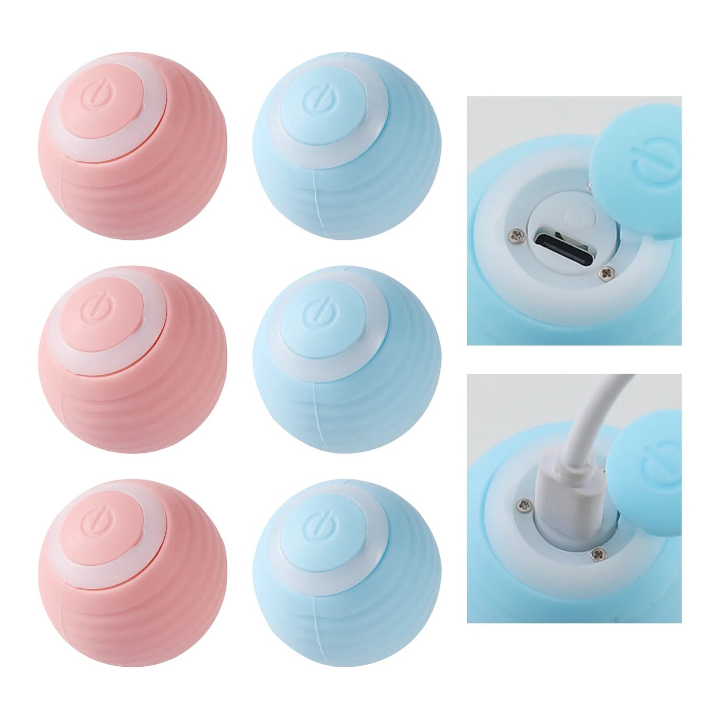 Automatic Moving Cats Toy Interactive Ball Rechargeable Rolling Electric Ball Home Pet  Accessories Things for  Supplies Beauty World Shop