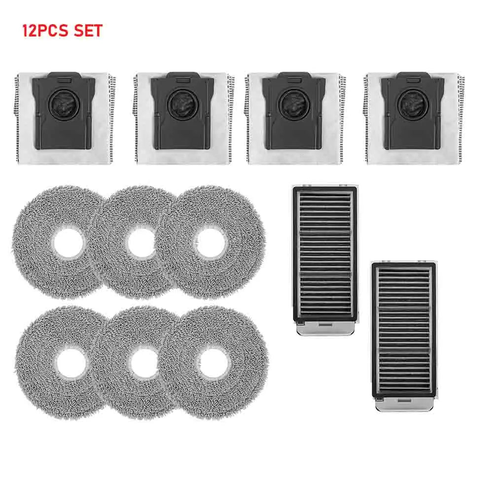 For Dreame Main Side Brush Hepa Filter Mop Rags Dust Bag X50 Pro/X50 Ultra/X50Master/L40S Pro Ultra/L50 Pro Ultra/MOVA V50 Ultra Beauty World Shop