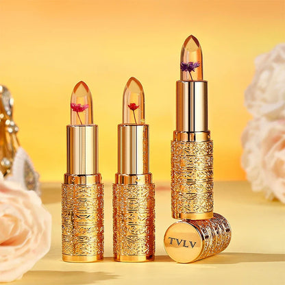 Crystal Color-changing Petal Lipstick for Women Moisturizes long-lasting and non-sticky cup lip balm Beauty Trend Shop