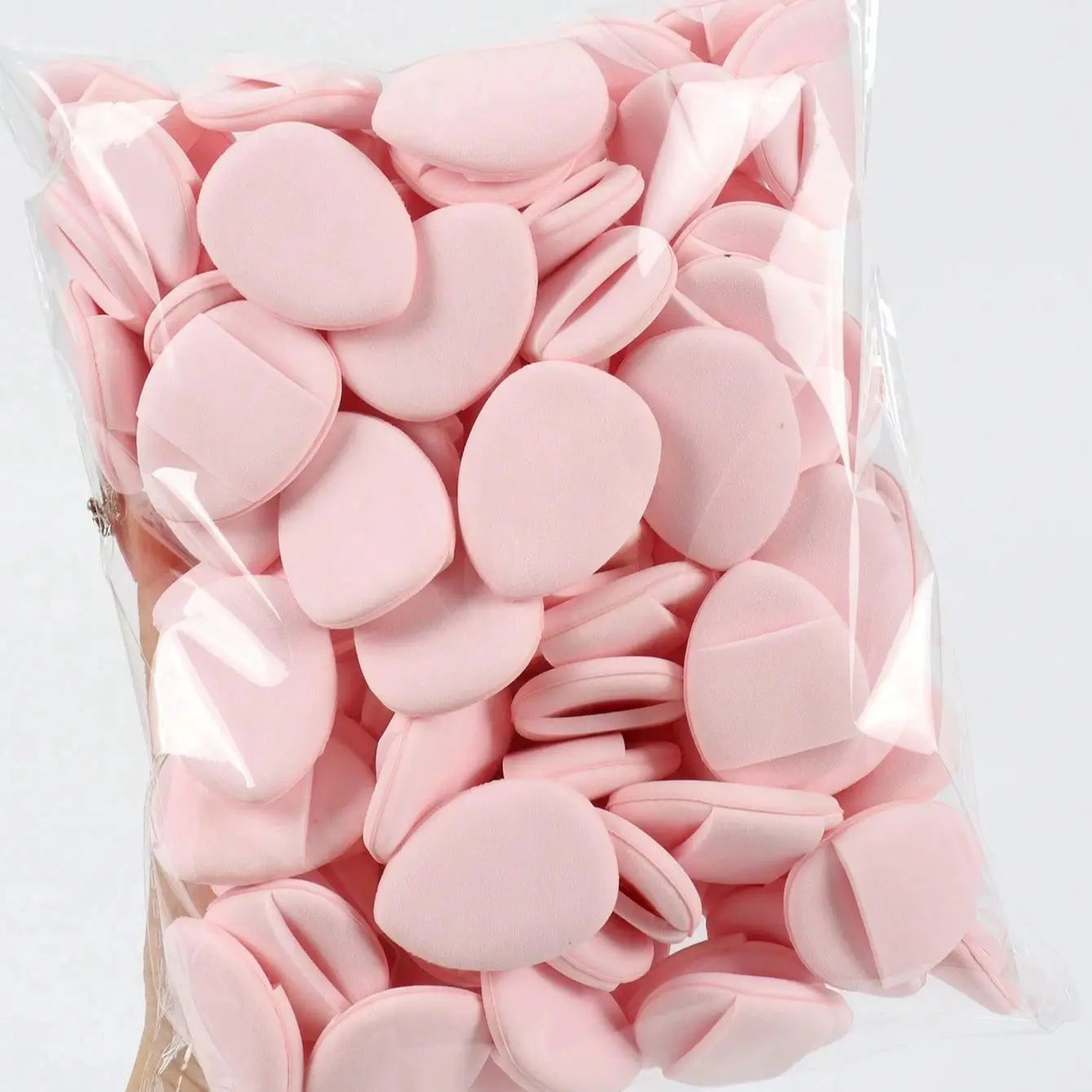 10/50Pcs Finger Cushion Powder Puff,With Air Cushion Powder Puff, Latex-Free Blending Sponge And Makeup Puff Beauty World Shop