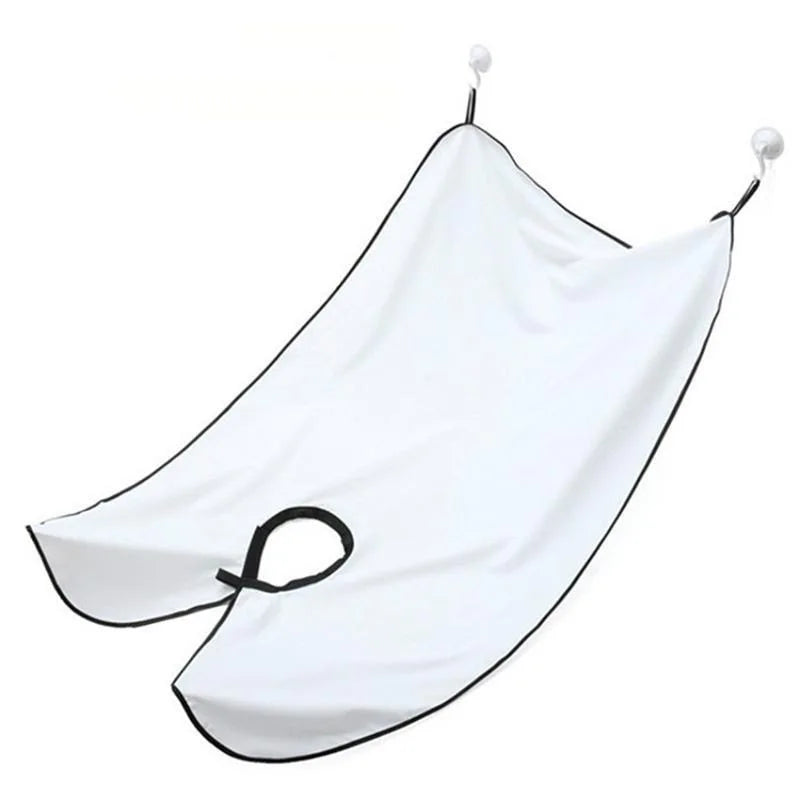 Male Shaving Apron Beard Catcher Cape Care Bib Face Shaved Hair Adult Bibs Shaver Cleaning Hairdresser for Man Clean Apron Gift Beauty Fashion