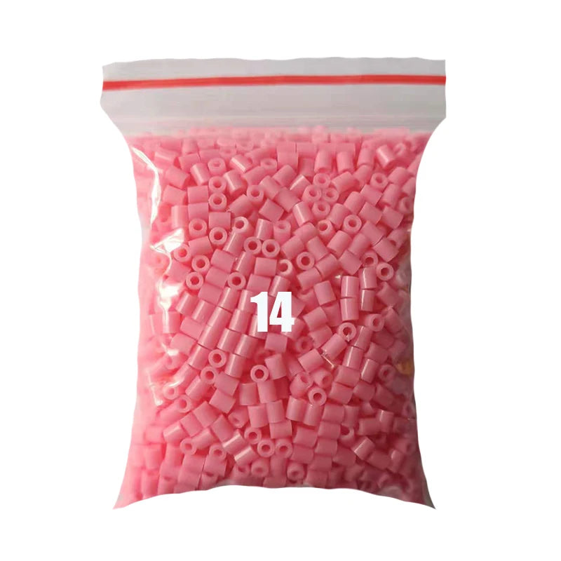 2000 pcs/Bag 2.6mm Hama Beads Puzzle Perlen Iron Beads Diy Perler Fuse Bead Intelligence Educational Toys Beauty World Shop