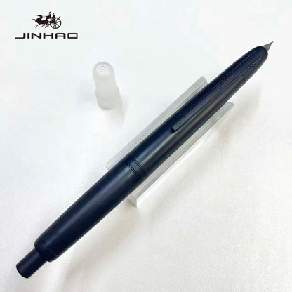 Jinhao 20 Press Retractable Fountain Pen EF/F Nib with Converter Resin Writing Gift Pen Beauty World Shop