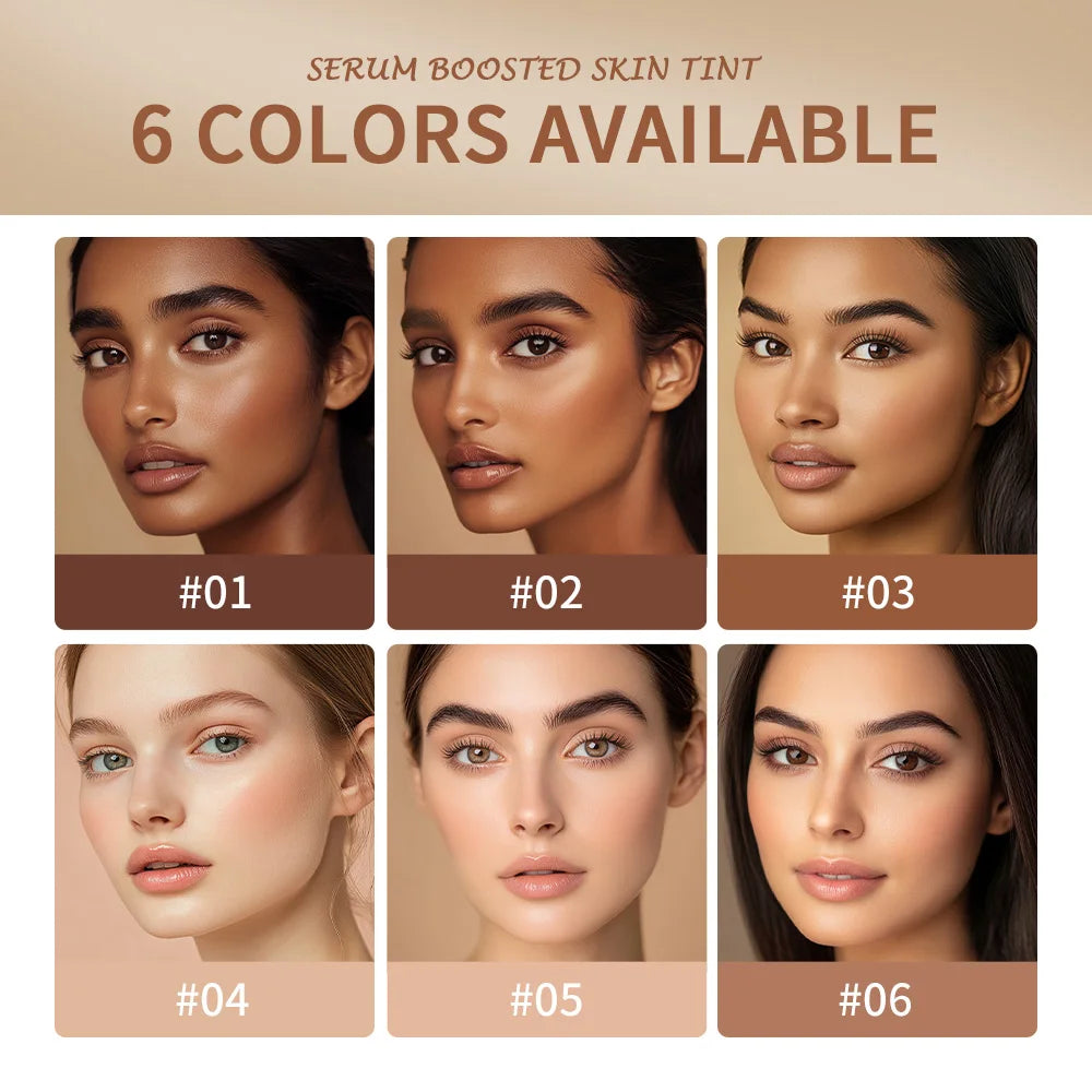 Skin Tint Stick Waterproof Nourishing Solid Tinted Serum Foundation Skin Tint Balm Face Tinted Face Contour Stick Makeup Beauty World Shop