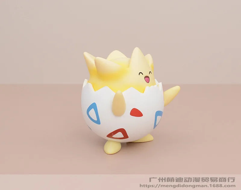 Kawaii Pokemon Happy Togepi Anime Figure Car Desktop Ornament Cute Model Doll Boys And Girls Toys Surprise Gift Collectible Beauty World Shop