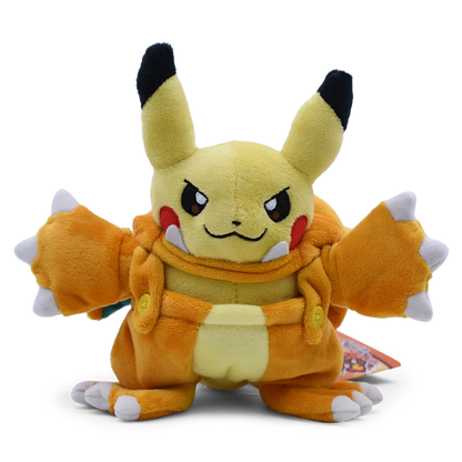Cos Eevee Pikachu Cosplay Plush Toys Pikachu Peluche Lucario Stuffed Animal Doll Collectible Gift Cartoon Plushies Cute 20CM Beauty World Shop