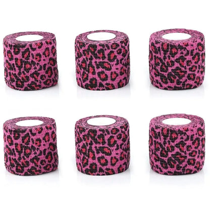 Tape Tattoo Handle Bandage Anti-slip Athletic Nonwoven Waterproof Disposable Self-adhesive Elastic Bandage Grip Cover Wrap Beauty Trend Shop