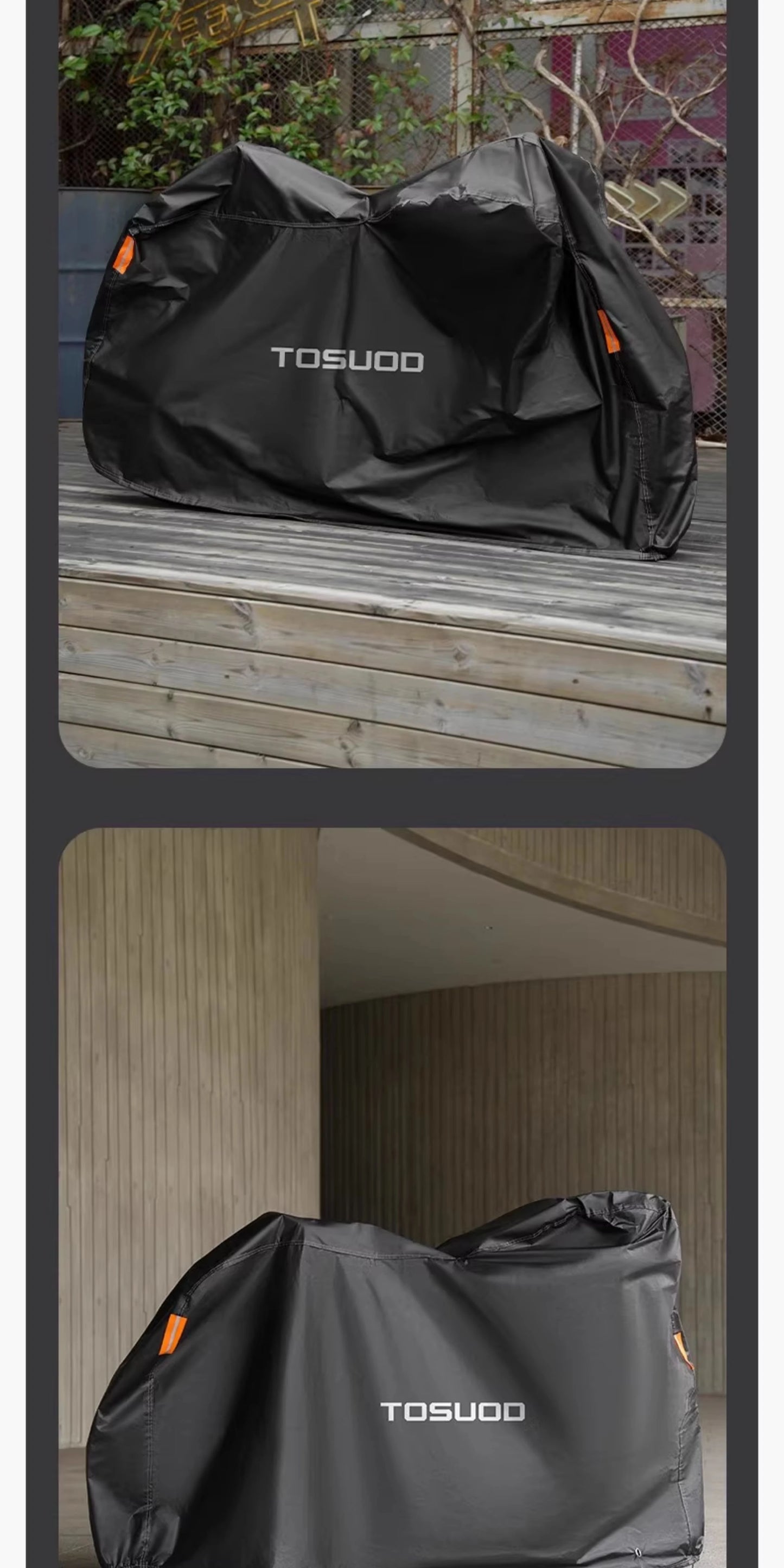 TOSUOD Thickened bike rain cover, All-Inclusive Design Rain Snow Dust  New All Weather Protective Sunshade  Protective Covers Beauty World Shop