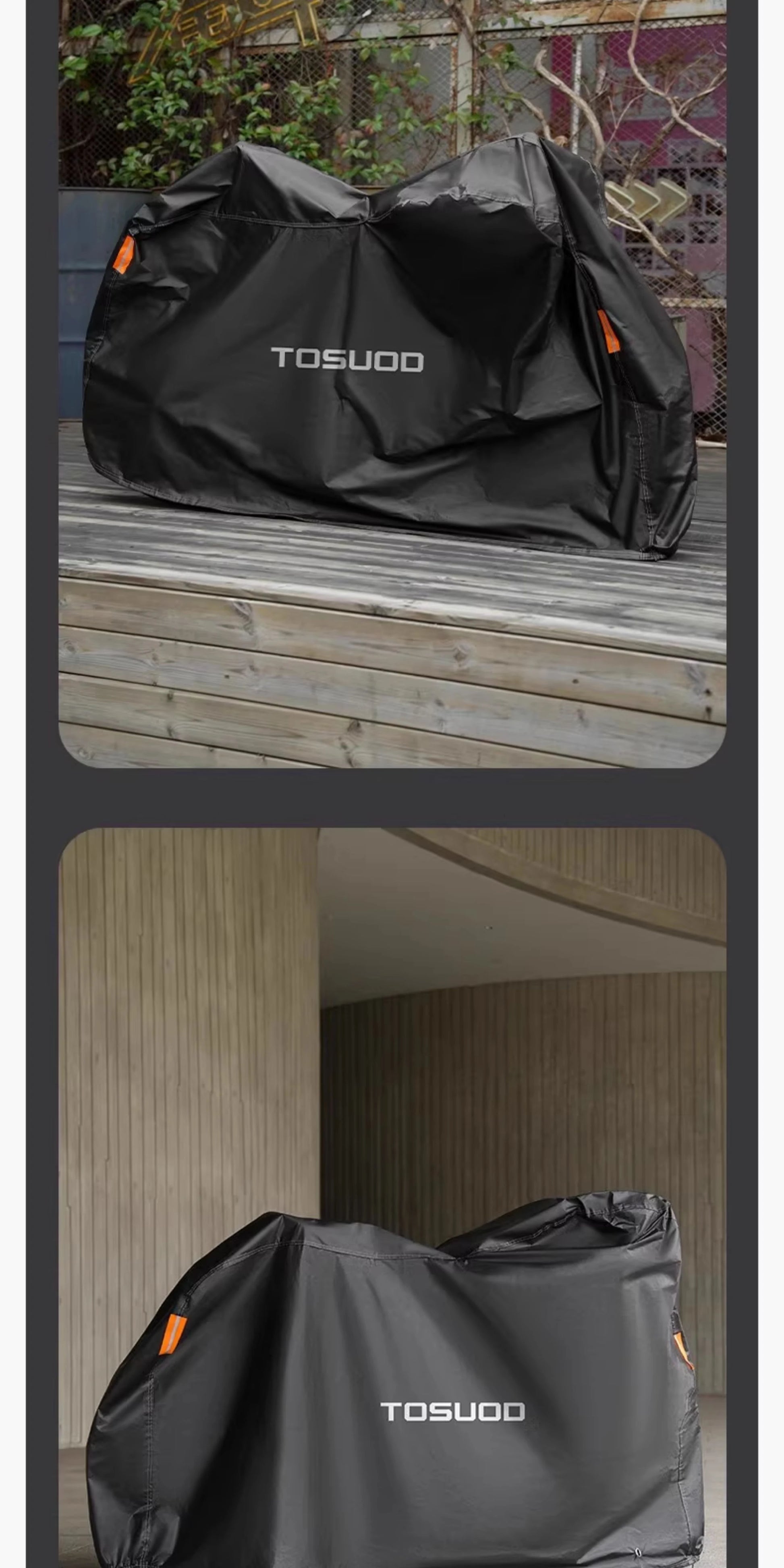 TOSUOD Thickened bike rain cover, All-Inclusive Design Rain Snow Dust  New All Weather Protective Sunshade  Protective Covers Beauty World Shop