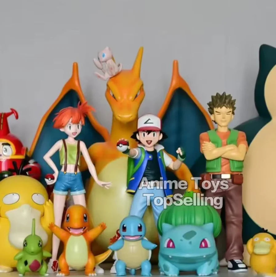 13cm/5.1in Anime Pokemen Figure Ash Ketchum Action Figures Pvc Collection Model Toys for Children Gifts Beauty World Shop