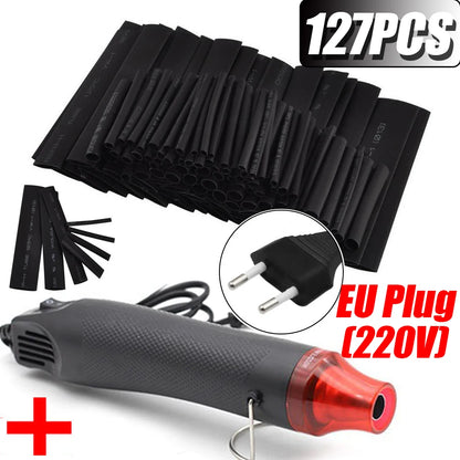 1060/530/127PCS Heat Shrink Tubing kit 2:1 Shrinkable Wire Shrinking Wrap Wire Connect Cover Cable Repair Protection Beauty World Shop