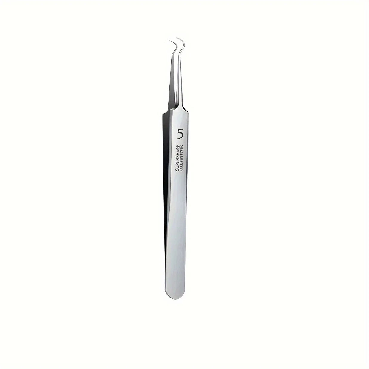 Easy-To-Use Stainless Steel Acne Extractor Set - Hypoallergenic Beauty Tweezers For Clear Skin, Perfect For Beginners Beauty Fashion