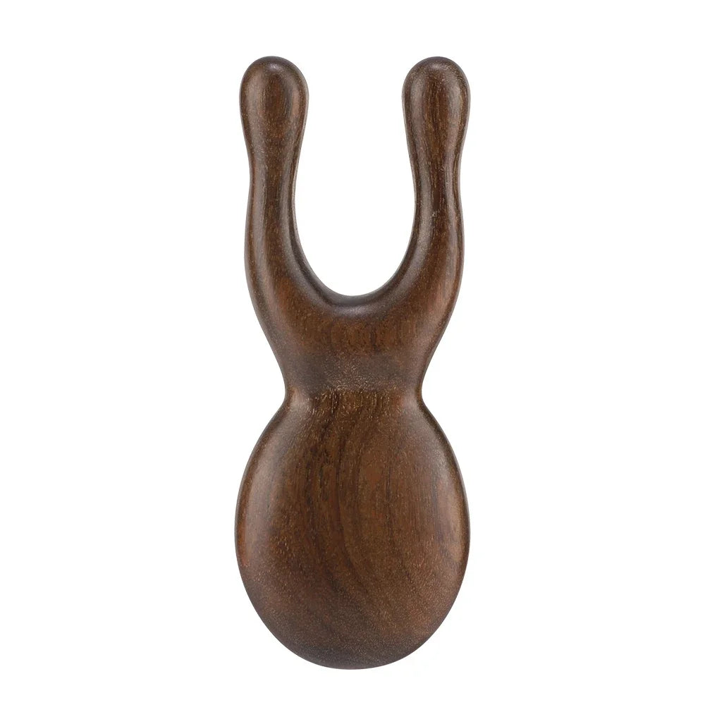 Wooden Gua Sha Facial Tools  Head Massager Sandalwood Wood Massage Tool for Face Nose Eye  Wood Therapy Massage Acupressur Tools Beauty Trend Shop