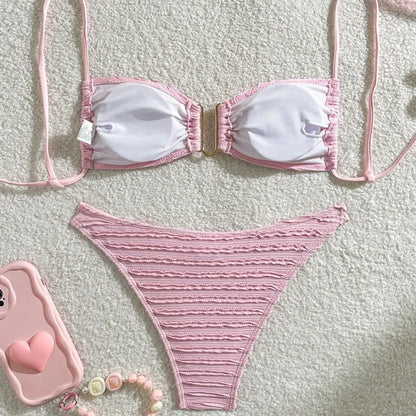 Summer Sexy Bikinis 2026 Women's Swimwear Female Swimsuit For Swim Wear Bathing Suits Brazilian Bikini Set Beachwear Pool Bather Beauty World Shop