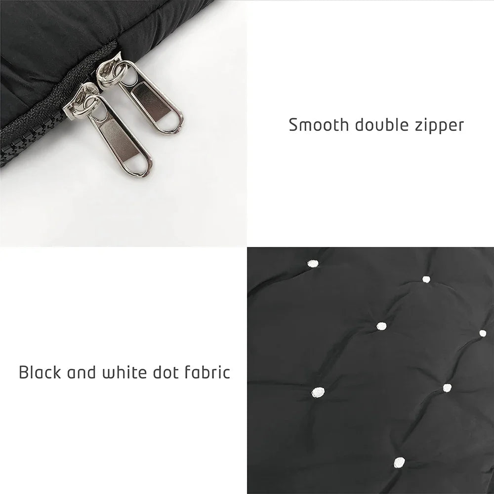Laptop bag for macbook air 13 case 13-14 Inch puffy notebook pouch 15-16Inch Cute laptop sleeve 9-11 Inch Tablet Sleeve girl bag Beauty World Shop
