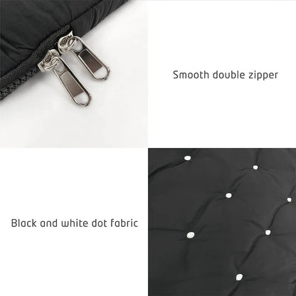 Laptop bag for macbook air 13 case 13-14 Inch puffy notebook pouch 15-16Inch Cute laptop sleeve 9-11 Inch Tablet Sleeve girl bag Beauty World Shop