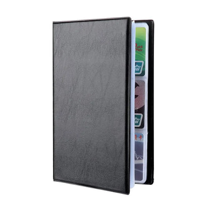 40/120/180/240/300 Cards ID Credit Card Holder Book Case Organizer Leather Business Cards ID Credit Card Holder Case Cards Album Beauty World Shop