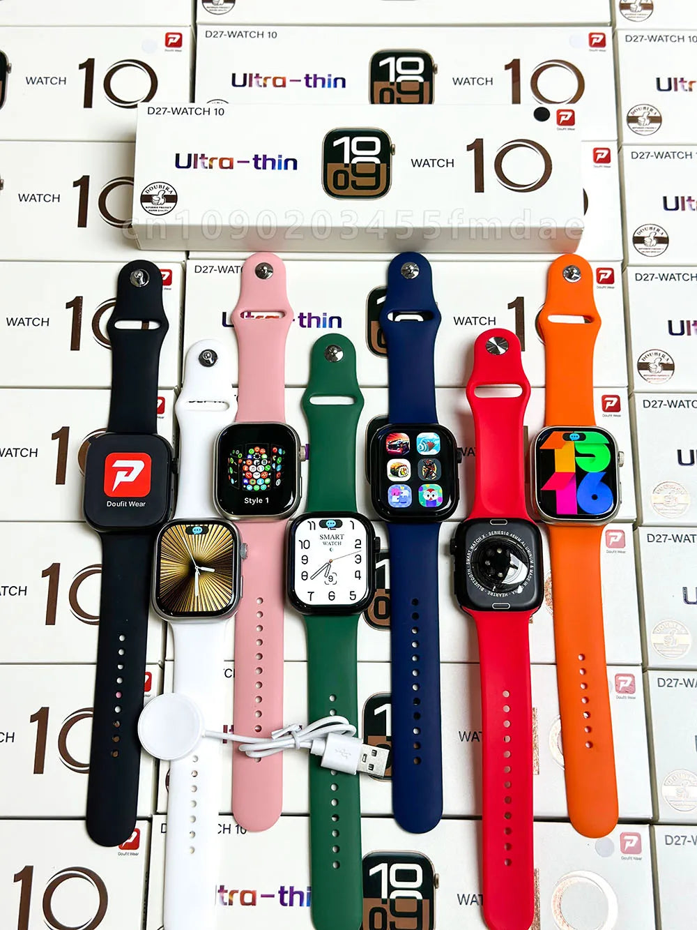 New Watch10 Series GPS Smart Watch Men Always On Display Heart Rate Body Temperature BT Call Women Waterproof Series Smartwatchs Beauty World Shop