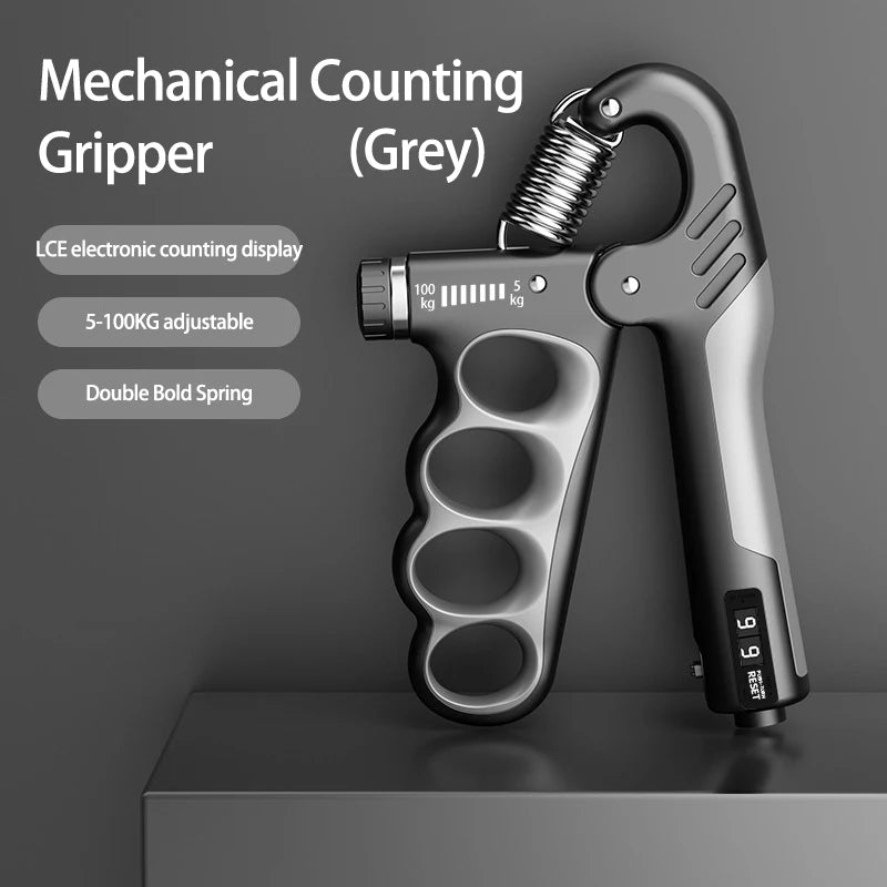 5-60/100/150kg Grip Strength Gym Wrist Expander Hand Strengthener Adjustable Muscle Recovery Fitness Hand Strength Exercise Beauty World Shop