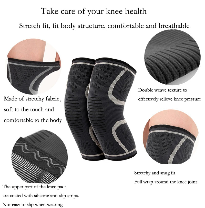 1 Piece Knee Brace Compression Knee Sleeve Sports Protection For Leg Pain Meniscus Tear Arthritis Pain Relief Keep Warm Winter Beauty World Shop