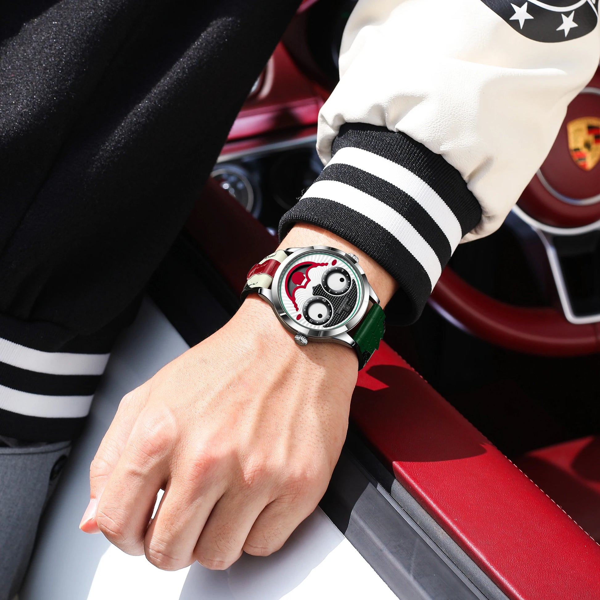 POEDAGAR Original Luxury Watch For Man Waterproof High Quality Male Wristwatch Quartz Leather Sports Fashion Men's Watches Reloj Beauty World Shop