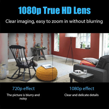 Wireless WiFi 1080P HD Mini Camera Baby Monitor Indoor Security Surveillance Night Vision IP Cam Video Recorder Safety Camcorder Beauty World Shop