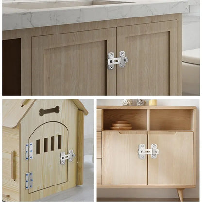 Sliding Barn Door Latch Sliding Right Angle Door Latch Door Bolt Wine Cooler Closet Window Door Latch Plug Baby Safety Latch Beauty World Shop