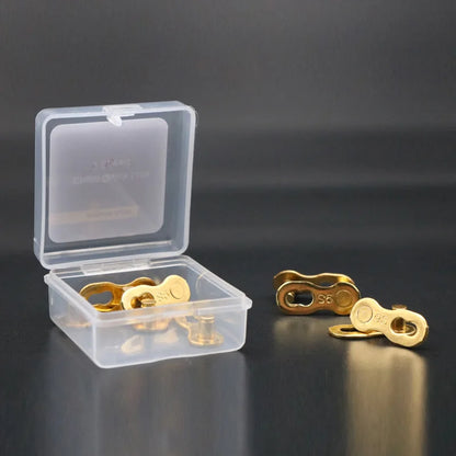 5 Pair Bicycle Chain Link Connector Joints Magic Buttons Cycling Speed Quick Master Links For Mountain Bike 6/7/8/9/10/11/12 S Beauty World Shop