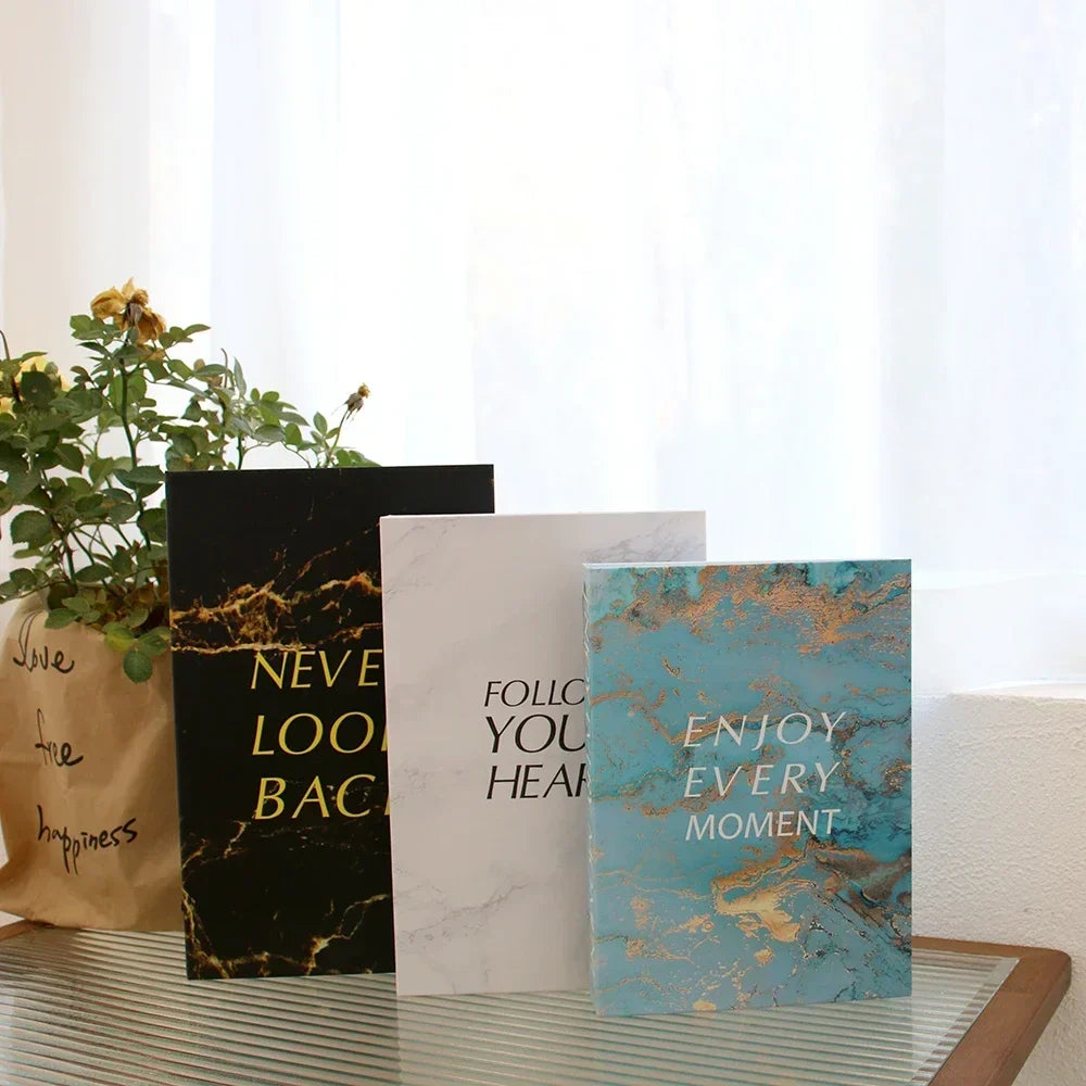3Pcs Foldable Fashion Fake Books Living Room Decoration Designer Books Coffee Table Ornaments Club Hotel Room Villa Prop Books Beauty World Shop