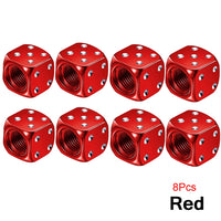 8Pcs red