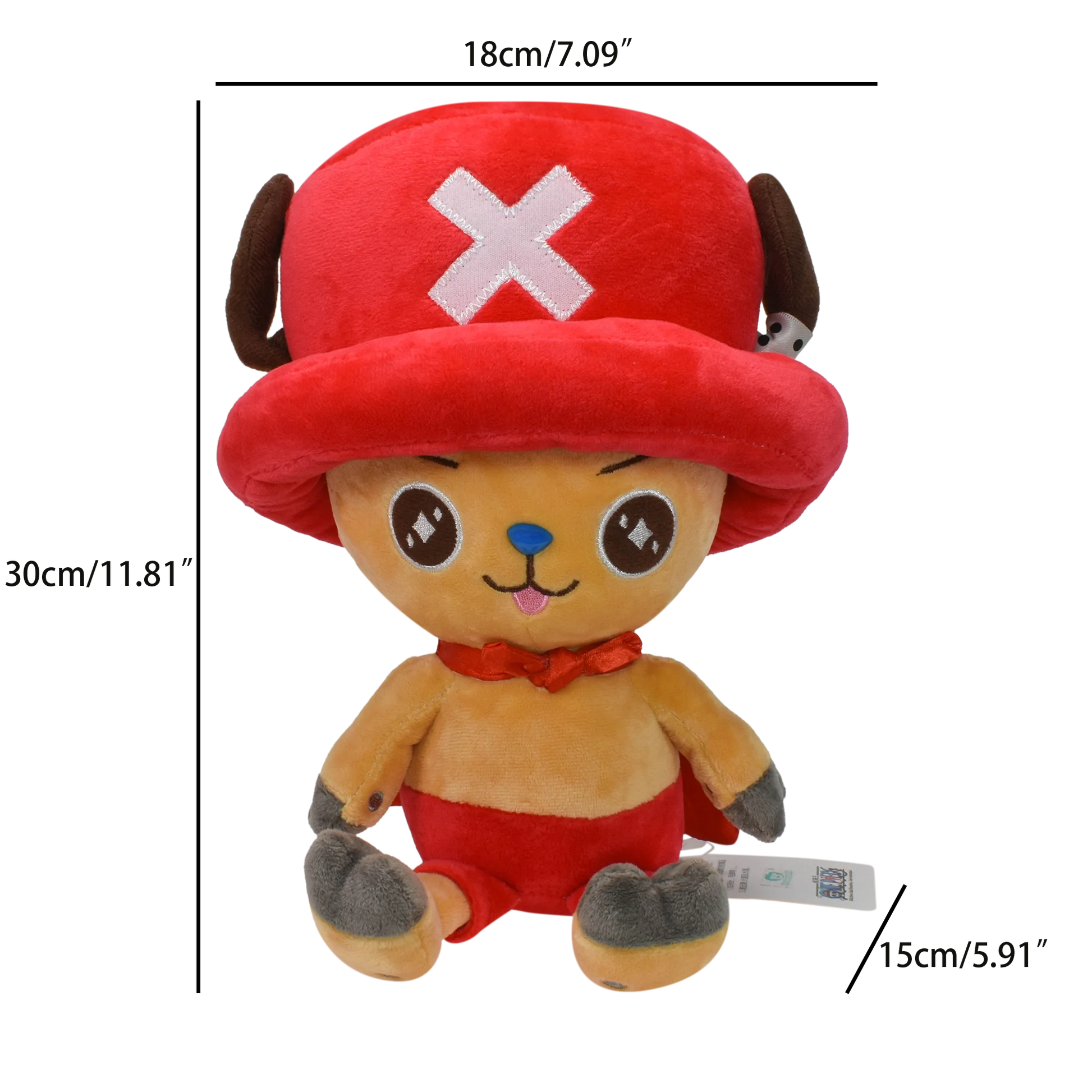 Monkey·D·Luffy Trafalgar D Water Law Tony Tony Chopper Luffy Plush Toy, Peluche Dolls Stuffed Figure for Kids Gift Beauty World Shop