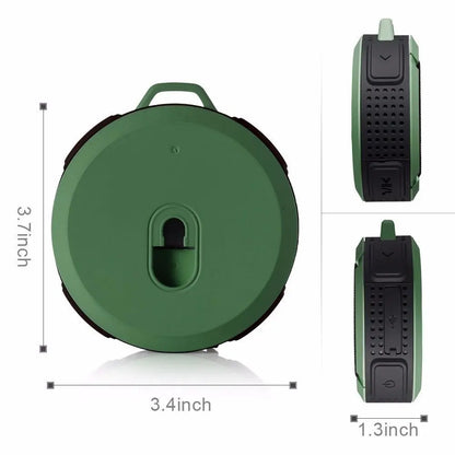 C6 Portable Wireless Bluetooth Speaker Waterproof Suction Cup Outdoor Sport Sound Box Mini Subwoofer Audio TF Mobile Loudspeaker
