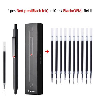 KACO 0.5mm MIDOT Gel Ink Pens, Quick-drying Press Smooth Writing Pen, High Volume for Taking Exams Grading Homework Doing Papers Beauty World Shop